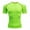 Green, variant on IDALL Compression Shirt Men Mens T-Shirts Summer Tops Men's Solid Color Fitness Short Sleeve Shirt Home Yoga Tights Mens Undershirts Purple 3XL
