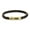 Brown Gold, variant on Men Braided Bolo Leather 8" Bracelet W/ Stainless Steel Locking Clasp Brown Gold