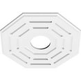 thumbnail image 2 of 20"OD x 5"ID x 8"C x 1"P Westin Architectural Grade PVC Contemporary Ceiling Medallion, 2 of 11