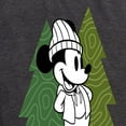 thumbnail image 3 of Mickey & Friends - Mickey Patterned Trees - Women's Short Sleeve Graphic T-Shirt, 3 of 5