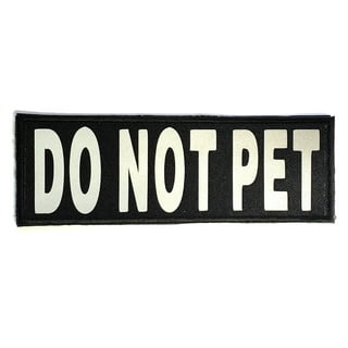 Velcro Dog Patches - Do Not Pet Service Dog Ask To Pet for Sale in  Hauppauge, NY - OfferUp