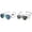 Green+Blue, variant on 2026 New Speedo Sunny G Mariner Adult Mirrored Swim Goggles 1-Pack, Anti-Fog 100% UV Protection, Adjustable Comfort Bungee Strap, Leakproof Swimming Essentials