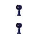 thumbnail image 1 of Injueey Ventilador Ventiladores recargables USB Potente viento Hogar Presenta Refrigeración por aire Azul oscuro 2Conjunto, 1 of 6