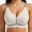 White, variant on Jelly Bras for Women, Full Coverage Seamless Lace Wireless Bra, W-Shape Push Up Support & Back Smoothing, M-2XL