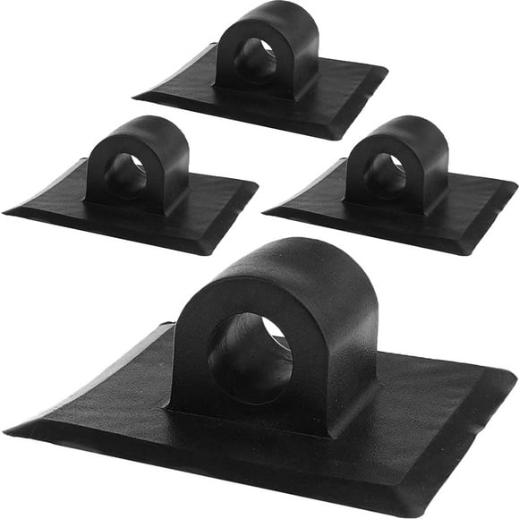 SHISUYAN 4Pcs Kayak Motor Mount Motor Fixing Bracket Buckle Motor Mount Clip Kayak Engine Bracket