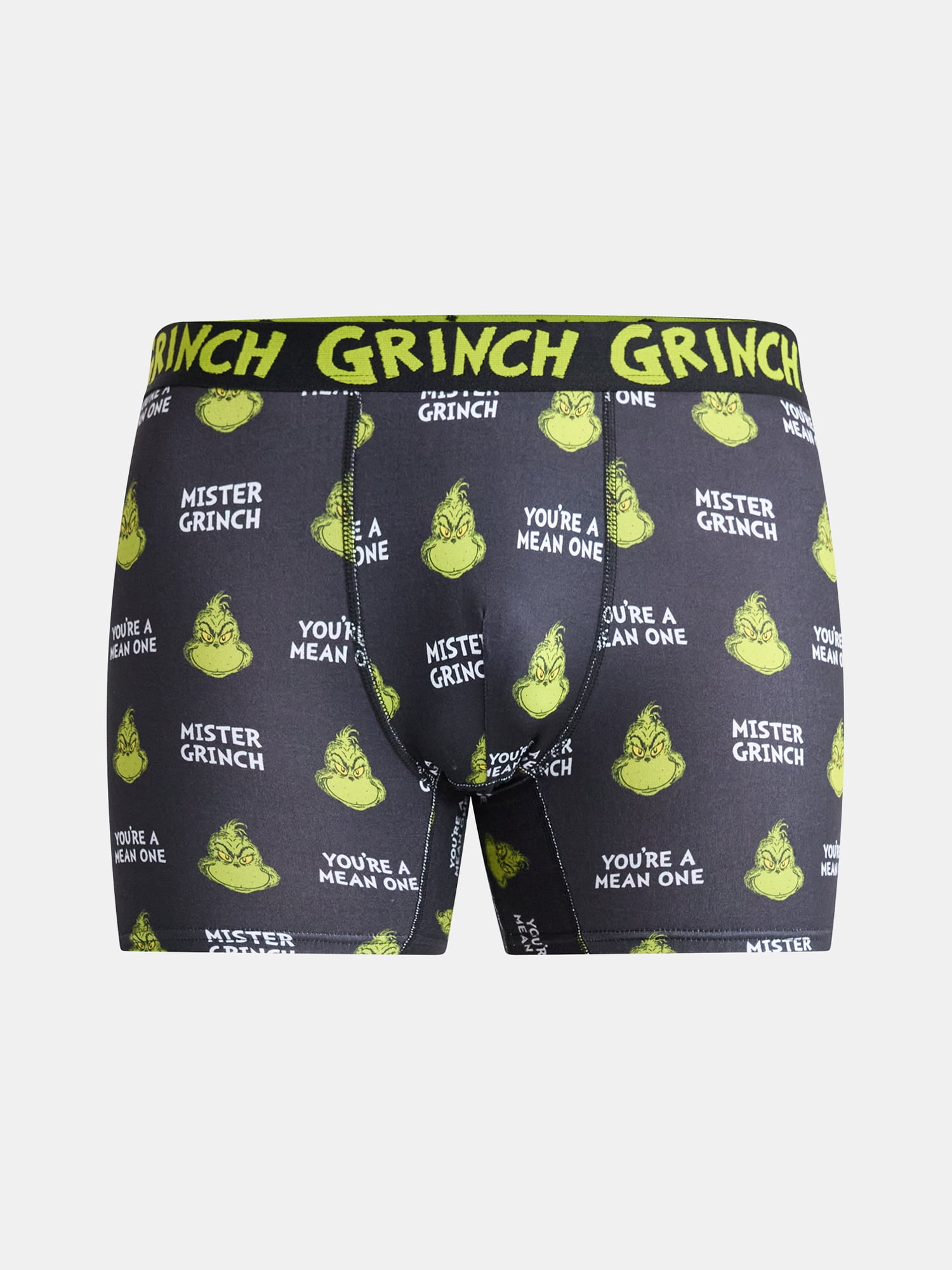 Dr. Seuss The Grinch Men’s Boxer Briefs, 2-Pack, Sizes S-XL
