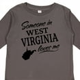 thumbnail image 4 of Inktastic Someone in West Virginia Loves Me Boys or Girls Long Sleeve Toddler T-Shirt, 4 of 5
