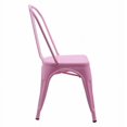 thumbnail image 2 of Tolix Roch chaise en rose clair, chaise en métal, 2 of 4