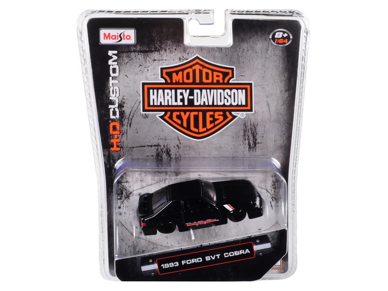 1/64 Maisto Harley Davidson 1987 Chevrolet Pick Up & Trailer Orange 15363 HD1 