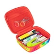 thumbnail image 4 of ZIPIT Jumbo Pencil Box | Extra Large Capacity Organizer Pencil Case with Handle | Holds Up to 110 Pens | Machine Washable (Kaleidoscope), 4 of 9