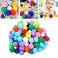 thumbnail image 4 of Pompones Yinane pompones artesanales para Decoraciones de manualidades DIY 70 piezas 2,5 cm, 4 of 8
