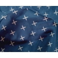 thumbnail image 4 of oneOone Silk Tabby Fabric Plus Sign Kasuri Print Fabric BTY 42 Inch Wide, 4 of 4