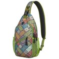 thumbnail image 1 of Tribal Ink Style Sling Backpack Lightweight Crossbody Bag for Hiking, Outdoor Activities and Daily Commuting, 1 of 3
