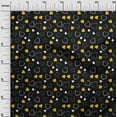 thumbnail image 3 of oneOone Cotton Cambric Yellow Fabric Poker Card Craft Projects Decor Fabric Printed By The Yard 42 Inch Wide, 3 of 4
