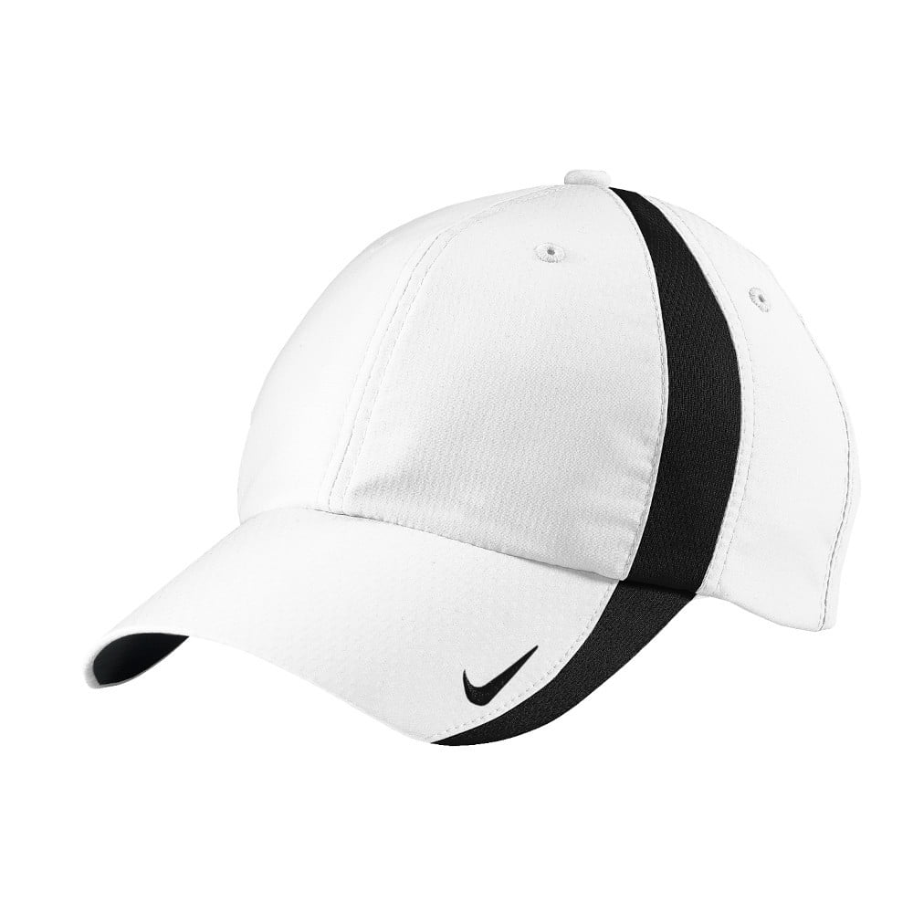 Nike Men's Hats w/ Dri-Fit Unstructured Sphere Dry Baseball Adjustable Golf  Cap, Black 