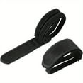 thumbnail image 6 of 2 Pairs Black Bike Pedal Strap Toe Clips Straps, Bicycle Feet Strap Pedal Straps, for Beginner Bikes Pedal Footrest Strips Adjustable Pedal, 6 of 8