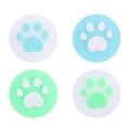 thumbnail image 1 of 4 tapas protectoras de silicona para joystick, empuñaduras para el pulgar con forma de almohadilla de gato, 1 of 6