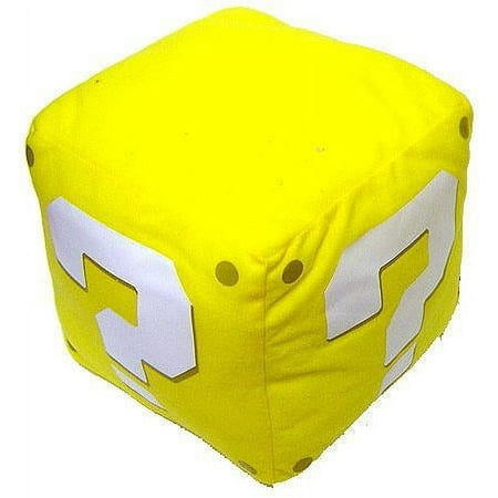 Super Mario Mystery Block Plush [With Sound Effects]