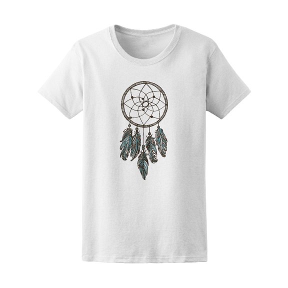 Flower Feather Dream Catcher Women's Tee - Image by Shutterstock