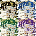 thumbnail image 2 of TFixol Moon Festival Bingo Game Set: 24 Cards with Black, Green, Blue, Purple Themes for Holiday Parties, Includes Markers & Pattern Guide, 2 of 6