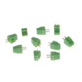 thumbnail image 1 of 10 bloques de terminales de montaje en PCB con tornillo de 2 a 10 pines, paso de 2,54 mm, 1 of 5