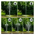 thumbnail image 3 of 2.5W/5W Solar Fountain Pump Mini Solar Powered Fountain Floating Water Outdoor Bird Bath For Bird Bath Pond Garden Decoration ,High Efficiency, 3 of 7