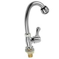thumbnail image 3 of Silver Plastic Steel Kitchen Faucet for Single Cold Water Use, 3 of 6