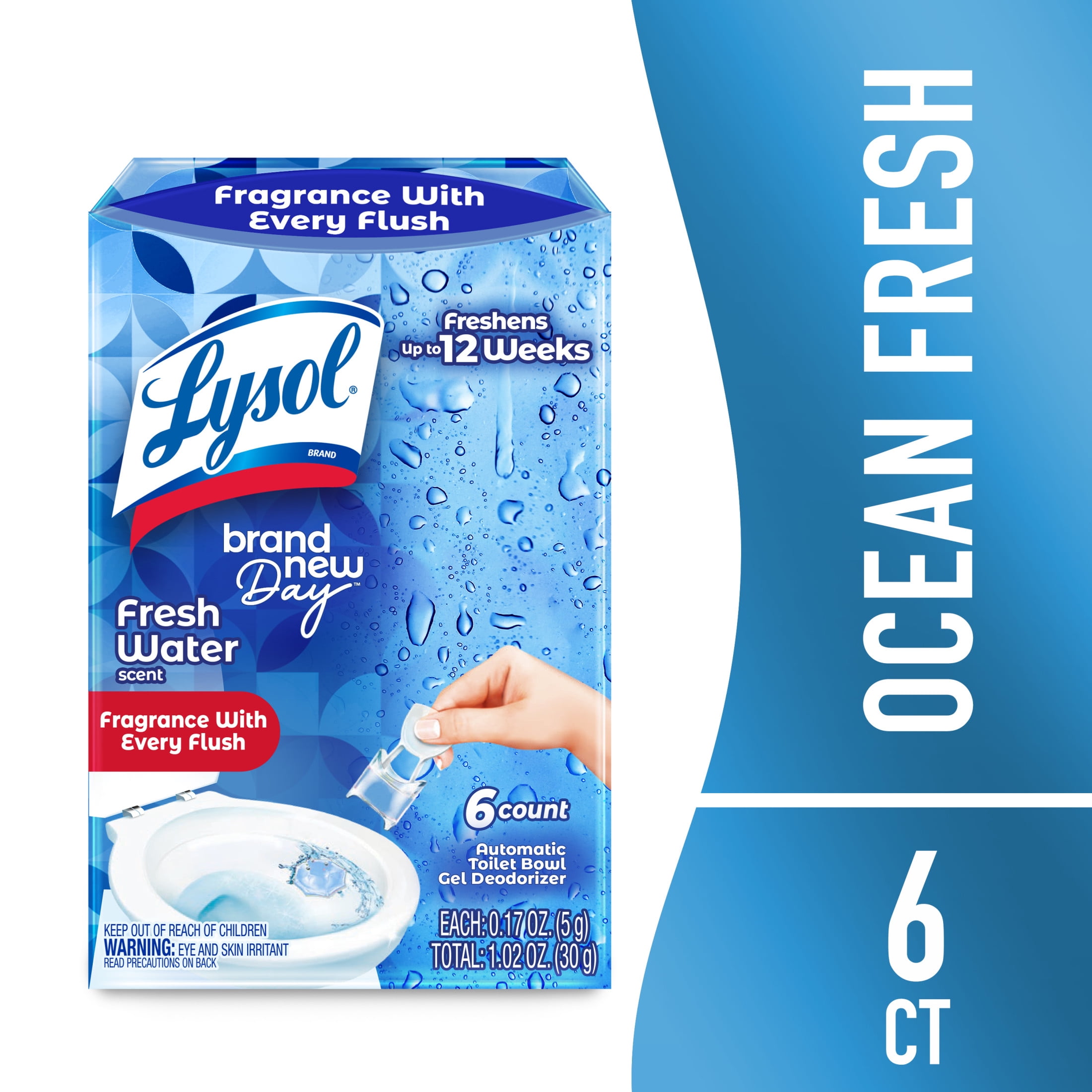 Lysol Quick Bathroom Clean Pack, Click Gel Automatic Toilet Bowl