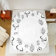 thumbnail image 5 of jejeloiu Bull Skull Bed Sheets,Boho Tribal King Sheets,Abstract Aztec Geometric Sheet Set For Men Women,Ultra Soft Home Decor,4-Piece, 5 of 7