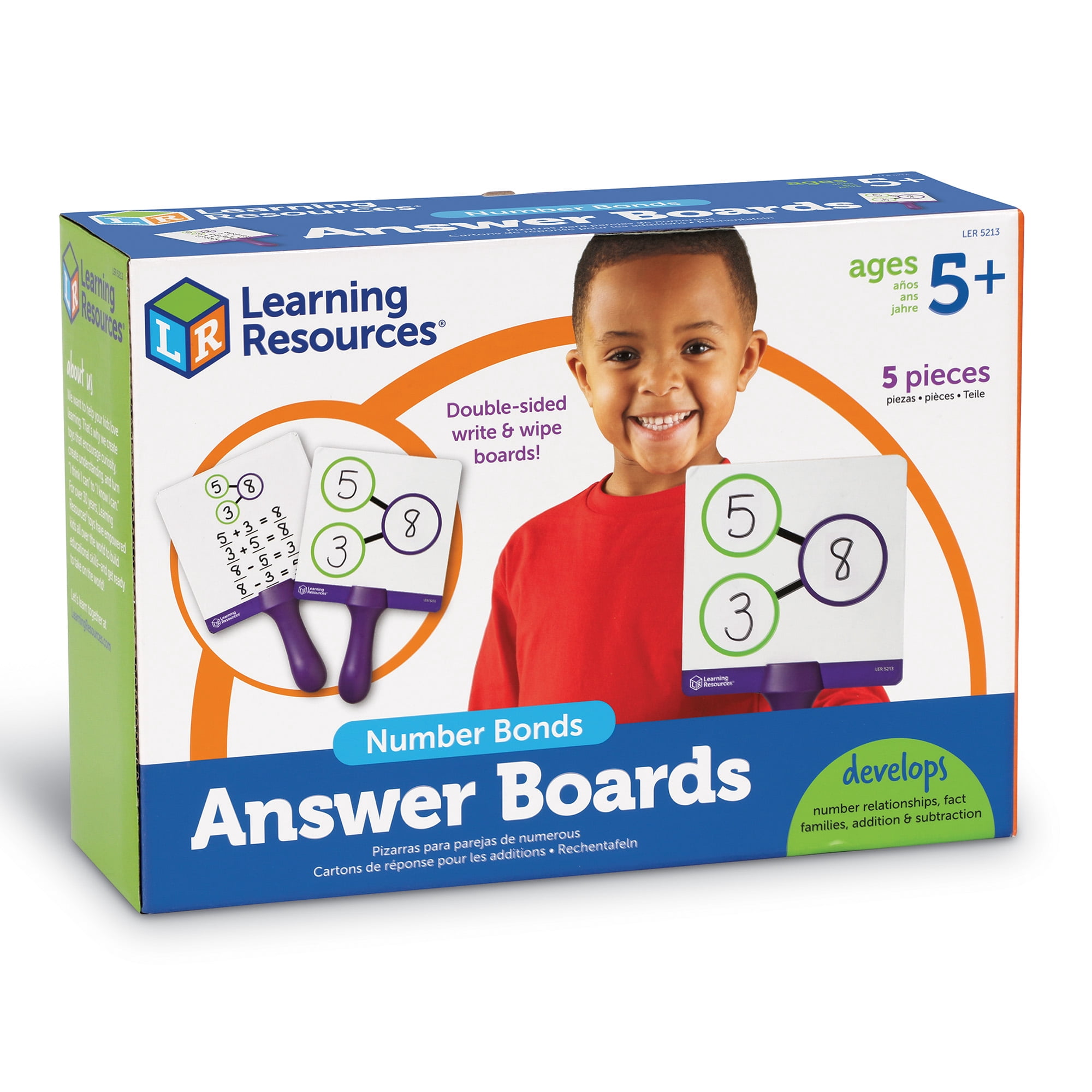 Learning Resources Two-sided Handheld Boards