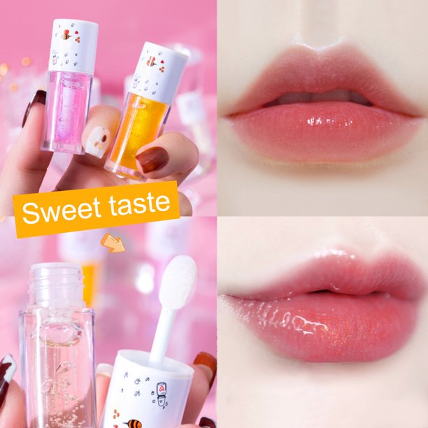 GoFJ 5ml Lip Oil Easy to Use Natural Ingredients Moisturizing Various