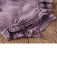 thumbnail image 4 of MesaSe Baby Romper Hair Band Set Infant‘s Fly Ruffled Sleeve Jumpsuit, 4 of 5