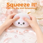 1Pcs Glitter Dumpling Squishy Box ,4Inch Surprise Dumpling Squishy Stress Ball,Squishy Bun,Random 14 Colors Mystery Gift Box for Adult (Random-1pcs)