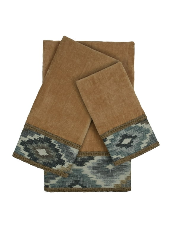 Sherry Kline  Maricopa Nugget 3-piece Embellished Towel Set