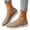 45# Khaki, variant on Mary Jane Flats Shoes Women's,Breathable Slip-On Light Weight Comfort Orthotic Casual Walking Shoes,Khaki#39