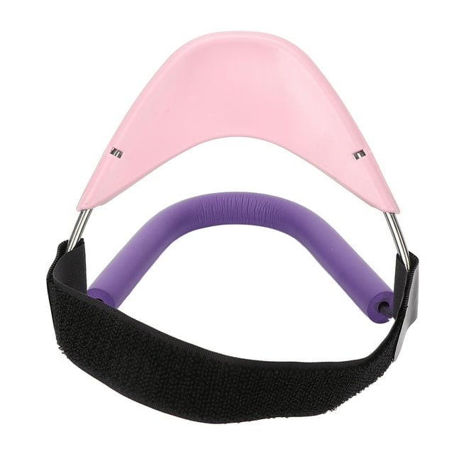 Collarín cervical ajustable para niños, soporte para el cuello, dispositivo extensor para aliviar el dolor de cuello rígido, color rosa