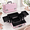 Crystal Pink - XL, variant on Crystal Pink - XL Large Makeup Case Organizer Portable Travel Storage with 6 Trays Dividers