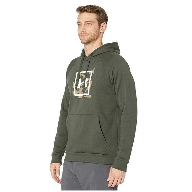 under armour rival fleece hoodie green
