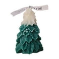 thumbnail image 7 of Tunhigl Festive Christmas Tree Scented Candle with Balsam Cedar Aroma Natural Soy Wax Holiday Home Decor Gift for Women Men Hand Poured Vibrant Colors Christmas Season Navy, 7 of 7