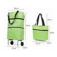 thumbnail image 2 of Bolso Con Ruedas Plegable Oxford Para Compras Negro Malubero Malu1827, 2 of 4