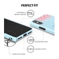 thumbnail image 3 of Ringke Slim (Cherry Blossom) Case Compatible with iPhone X, Solid Sakura Petal Fashionable Design Cover with Wrist Strap - Sky Blue, 3 of 9