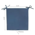 thumbnail image 2 of Solid Outdoor Chairpad Navy Blue - Set of 2, 2 of 3
