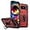 Red, variant on Case For Google Pixel 9 Pro XL,Military Grade  [Built-in Kickstand] Magnetic Ring Holder Heavy Duty TPU PC Shockproof Drop Protection Phone Case For Google Pixel 9 Pro XL,6.8" 2024 (Red)