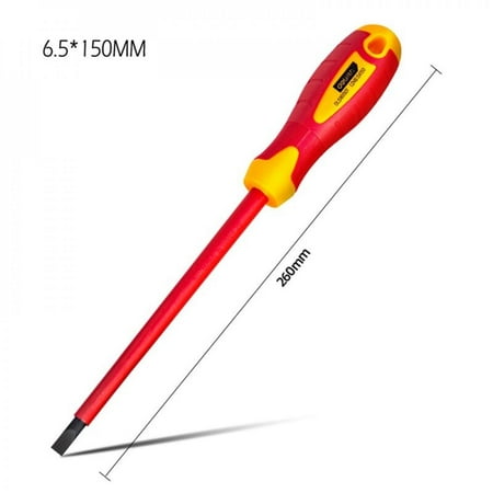 

Produes Multifunctional Insulated Household Screwdriver Hand Tool Set Security Drill Bit 3mm-6.5mm Rod Diameter