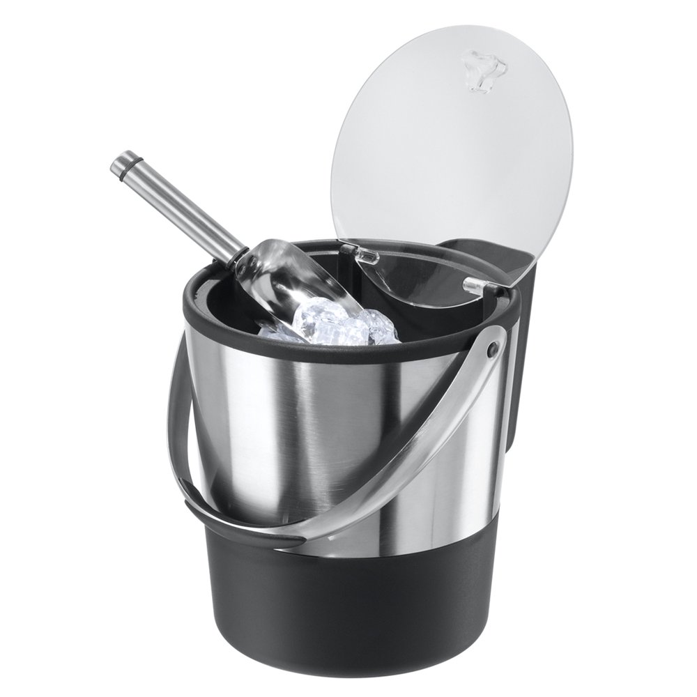 Oggi Ice Bucket with Flip Top and Ice Scoop