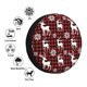 thumbnail image 4 of Fotbe Plaid Reindeer Snowflakes Funda de Llanta de Repuesto con Estampado, Engrosada, Ajuste Universal para Jeep, Remolque, RV, SUV, Camión-14 inch, 4 of 6