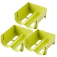 thumbnail image 4 of VERDANVERSE 3Pcs Drinks Crate Rack Plastic Storage for Small Spaces in Kitchen, 4 of 8