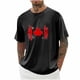 thumbnail image 1 of Camisetas de Manga Larga para Hombre Algodón Impresión Cuello Redondo Blusas de Moda Casual, 1 of 5
