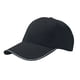 thumbnail image 1 of Atlantis - Gorra de seis paneles con ribete reflectante modelo Reflect (Negro), 1 of 2