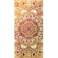 thumbnail image 2 of Grey, Jace 11x18 White Modern Wood Framed Museum Art Print Titled - Wooden Sea Mandala, 2 of 4